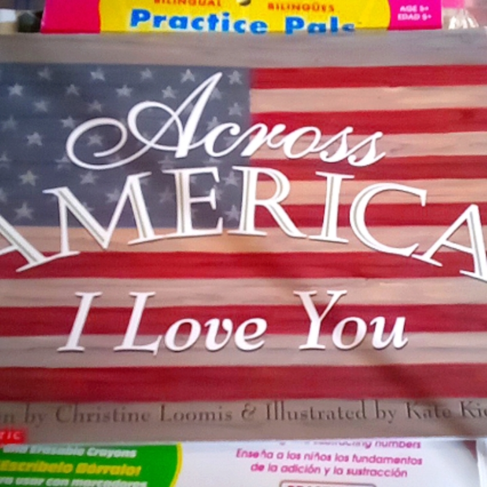 Paperback Across America I Love You